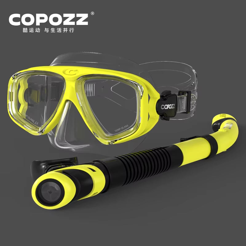 Professional Diving Scuba Mask No Fogging Snorkeling Scuba Dive Glasses Seal Diving Tempered Glass Mask Goggles Men Women