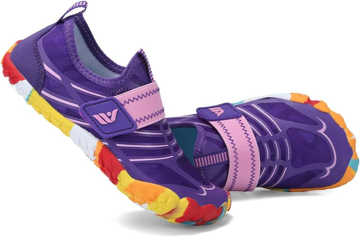 Kids Boys & Girls Water Shoes Sports Aqua Athletic Sneakers Lightweight Sport Fast Dry Shoes(Toddler/Little Kid/Big Kid)