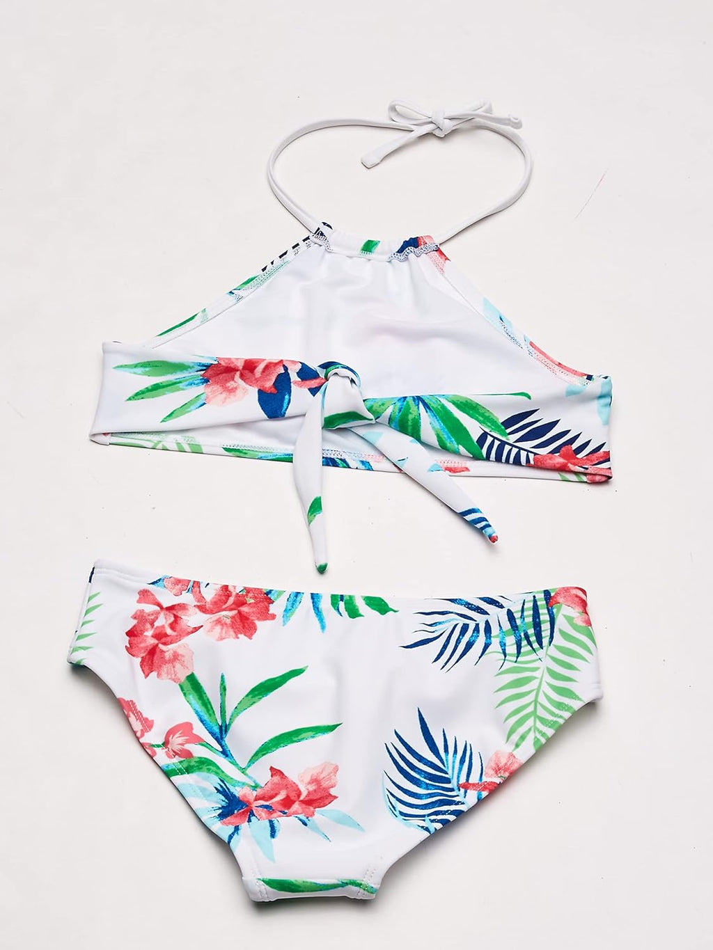 Girls Mahina UPF 50+ Beach Sport Halter Bikini 2-Piece Swimsuit