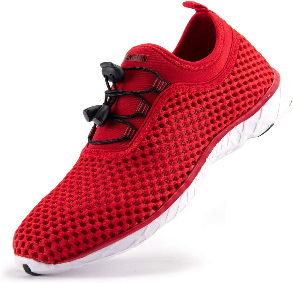 Women'S Quick Drying Aqua Water Shoes,3-Second Drainage & All-Terrain for Swimming,Hiking,Yoga
