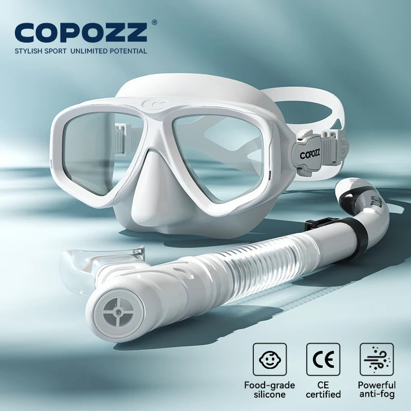 Professional Diving Scuba Mask No Fogging Snorkeling Scuba Dive Glasses Seal Diving Tempered Glass Mask Goggles Men Women