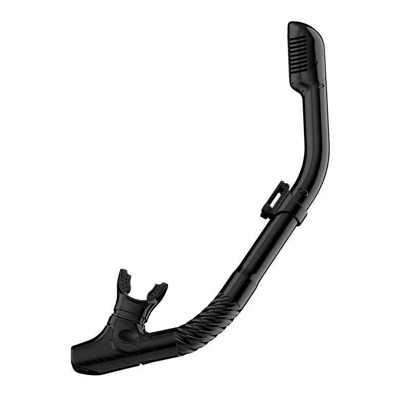 XIAOTREE Dry Snorkel Tube Easy Breath Scuba Diving Splash Guard Top Valve Swimming Underwater Equipment for Adults Kids Youth