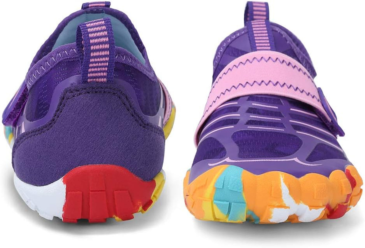 Kids Boys & Girls Water Shoes Sports Aqua Athletic Sneakers Lightweight Sport Fast Dry Shoes(Toddler/Little Kid/Big Kid)
