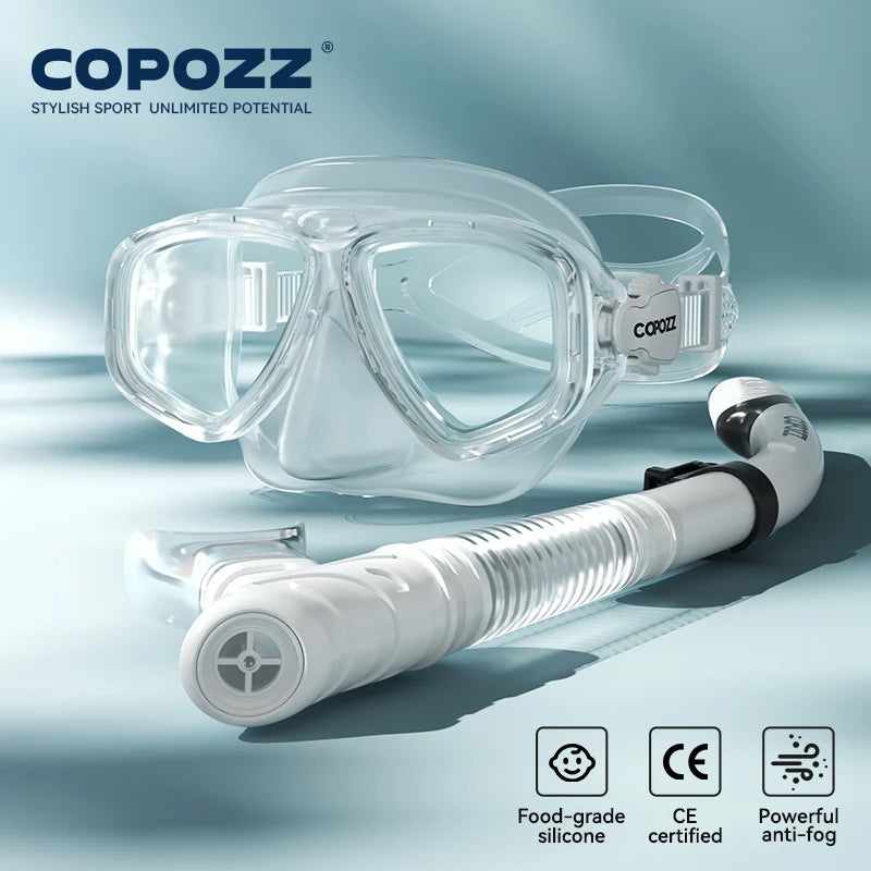 Professional Diving Scuba Mask No Fogging Snorkeling Scuba Dive Glasses Seal Diving Tempered Glass Mask Goggles Men Women