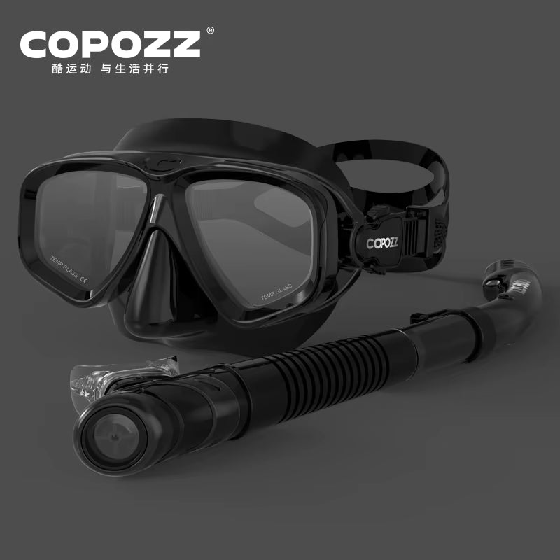 Professional Diving Scuba Mask No Fogging Snorkeling Scuba Dive Glasses Seal Diving Tempered Glass Mask Goggles Men Women