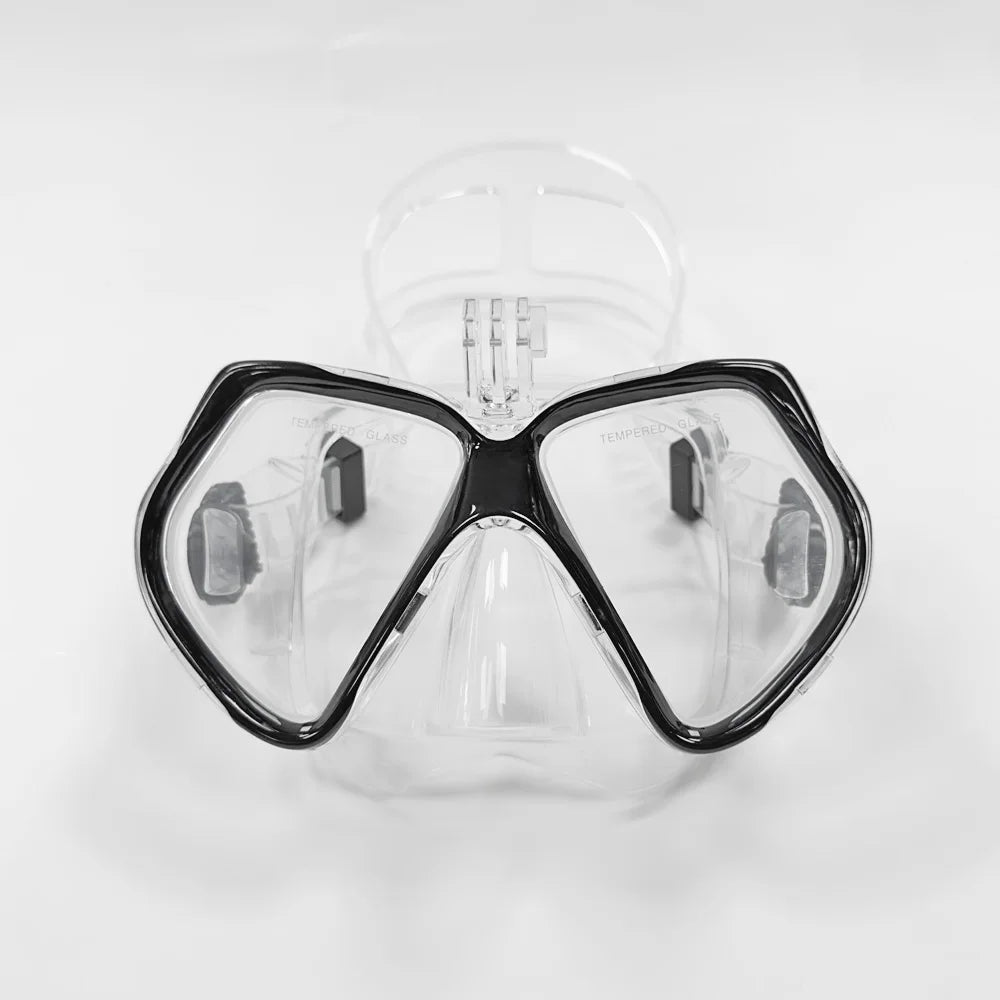 Professional Underwater Mask Camera Diving Mask Swimming Goggles Snorkel Scuba Diving Camera Holder for Gopro