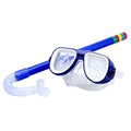 Children Kids Snorkel Set Scuba Snorkeling Mask Swimming Goggles Glasses with Dry Snorkels Tube Equipment Diving Gear