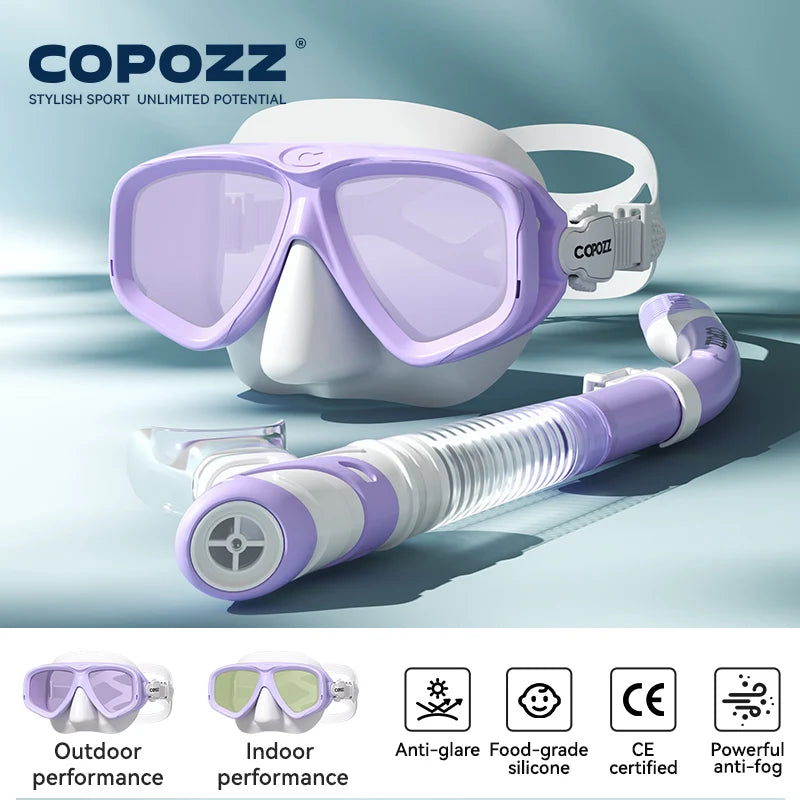 Professional Diving Scuba Mask No Fogging Snorkeling Scuba Dive Glasses Seal Diving Tempered Glass Mask Goggles Men Women