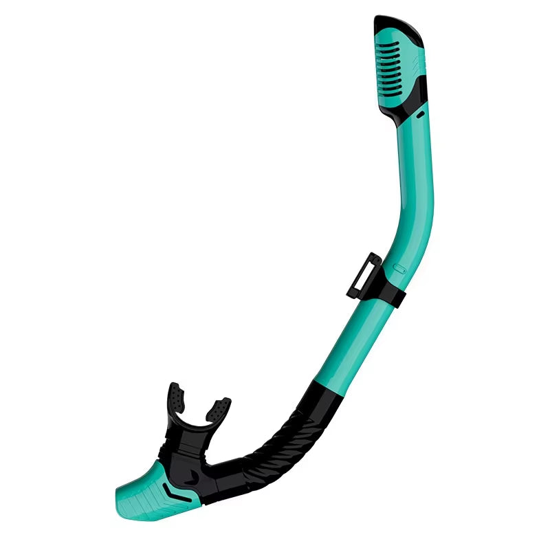 XIAOTREE Dry Snorkel Tube Easy Breath Scuba Diving Splash Guard Top Valve Swimming Underwater Equipment for Adults Kids Youth