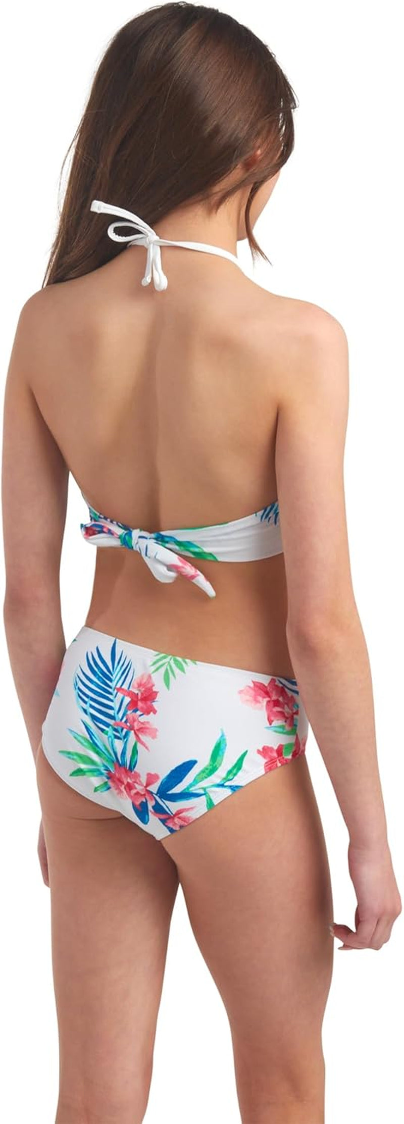 Girls Mahina UPF 50+ Beach Sport Halter Bikini 2-Piece Swimsuit