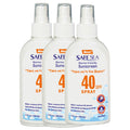 Sunscreen with SPF40 Spray. Eco-Friendly Sunscreen. (40SPF Adults 4OZ) 3 Pack