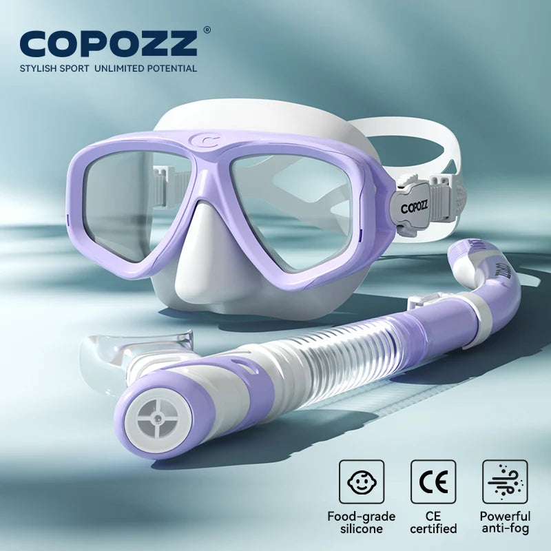 Professional Diving Scuba Mask No Fogging Snorkeling Scuba Dive Glasses Seal Diving Tempered Glass Mask Goggles Men Women