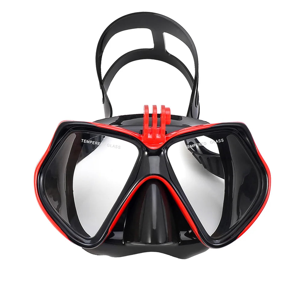 Professional Underwater Mask Camera Diving Mask Swimming Goggles Snorkel Scuba Diving Camera Holder for Gopro