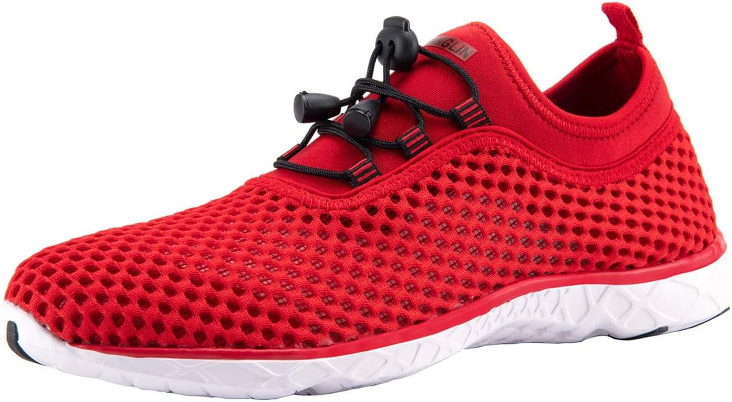 Women'S Quick Drying Aqua Water Shoes,3-Second Drainage & All-Terrain for Swimming,Hiking,Yoga
